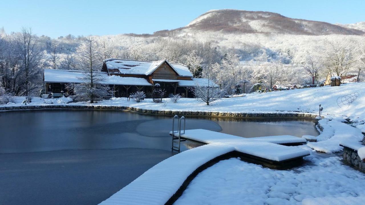 Country House With A Pool In Medvednica Nature Park ザグレブ エクステリア 写真